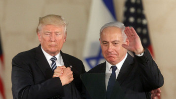 Trump Netanyahu AFP