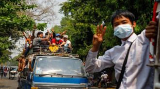 Mourning and protesting in Myanmar