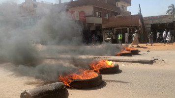 Sudan protests -- AFP