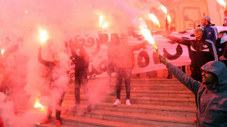 Tunisia protests 2018 Jan afp