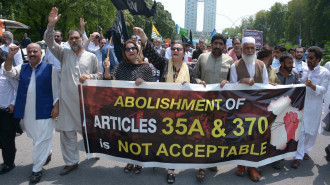 Kashmir protest