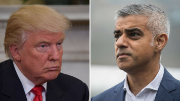 trump sadiq khan [getty]