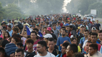 Honduras caravan [AP]