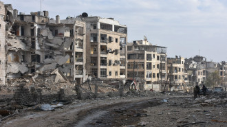 Syria destruction AFP