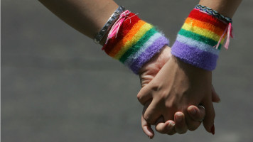 LGBT hands GETTY