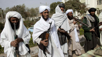 Taliban fighters Getty