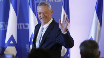 Benny Gantz -- AFP