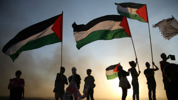 Palestine flag - GETTY