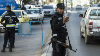 Palestinian members of Hamas -- AFP