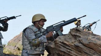 Saudi border soldiers - Getty