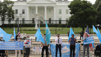 us china uighur protest