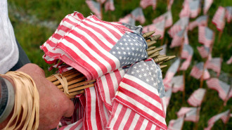 American flags - Getty