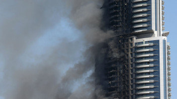 Dubai hotel fire [Getty]