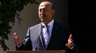 Mevlut Cavusoglu -- AFP