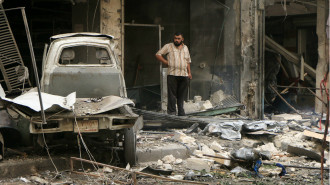 Aleppo regime attack