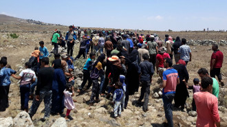 Syrians Golan Heights Getty