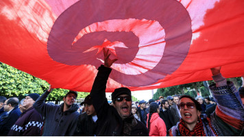 Tunisia strike - ANADOLU