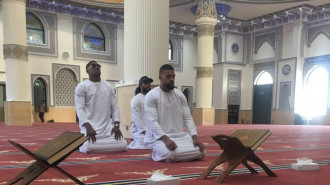 Anthony Joshua mosque [Twitter]