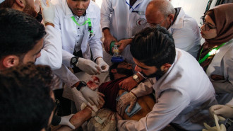 gaza injured nakba getty