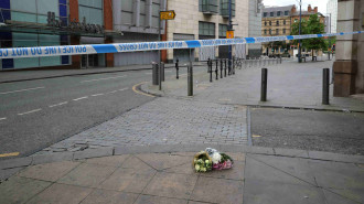 Manchester flower tribute