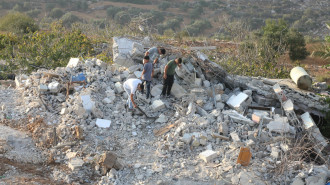 israel demolishes palestinian home [getty]