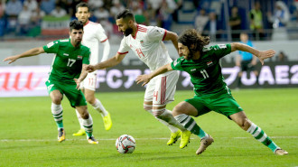 Iran-Iraq football getty