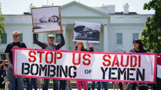 US /Saudi in Yemen protest -AFP