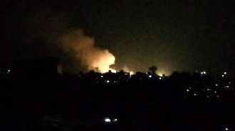 damascus airstrike israel getty