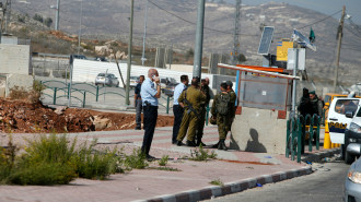 Israeli check point - AFP