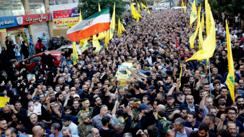 Hizbollah funeral Syria