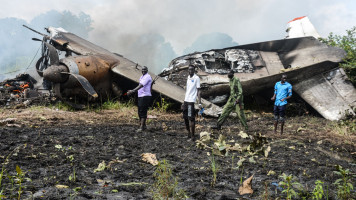 South Sudan Plane