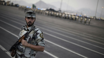 Saudi soldier