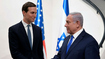 Kushner Netanyahu  - AFP