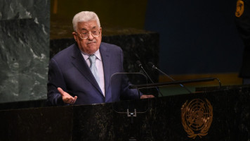 PA Abbas at UN - Getty