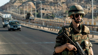 Syria soldier -- AFP