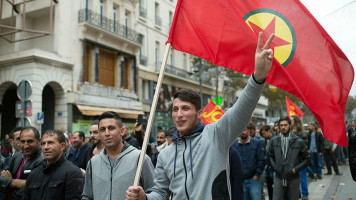 PKK protest France