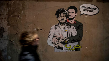 Regeni Mural ---- Antonio Masiello/Getty Images