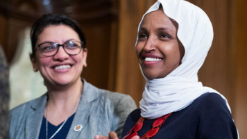 Tlaib and Omar - Getty