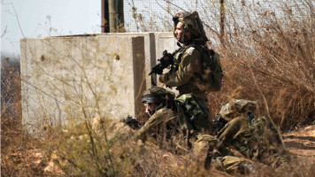 israeli troops on border