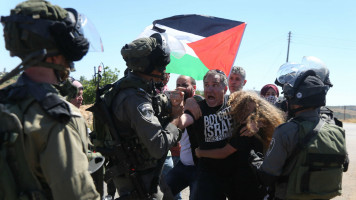 Protest Palestine Nablus Getty Palestinian