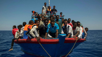 Libya migrant boat - Getty