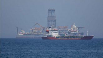 Drillship offshore Limassol, Cyprus