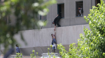 Iran parliament attack -- ANADOLU