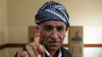 Kurdistan vote Getty