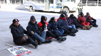 Rashida Tlaib airport protest - Unite Here Union