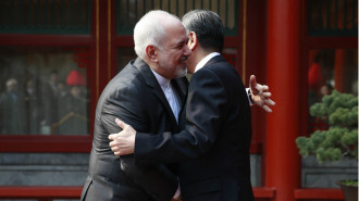 Zarif and Wang in Beijing - Pool/Getty