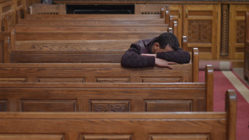 Coptic Christian man -- AFP