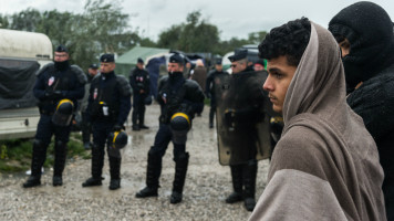 Calais jungle -- AFP