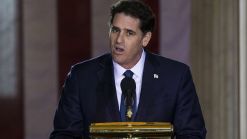 Ron Dermer speaking in Washington, DC