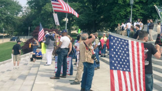 march against sharia white supremacy Twitter